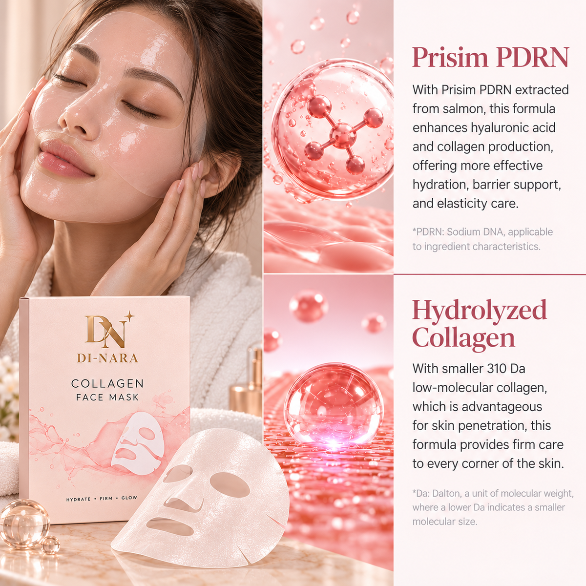 DI-NARA™ PDRN Collagen Mask